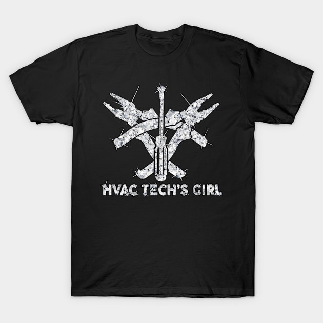 Hvac Tech's Lady New year Special T-Shirt by QUYNH SOCIU